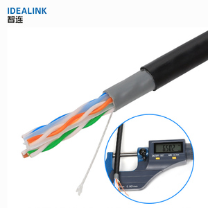 Nhà Sản Xuất Cáp Lan Ngoài Trời 305M Cat6 <span class=keywords><strong>SFTP</strong></span> 4 Cặp Cáp Ethernet <span class=keywords><strong>Cat</strong></span> <span class=keywords><strong>6</strong></span> Cuộn Cáp Mạng Cca - Product Image 3