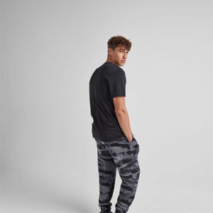 Camiseta de Hip Hop Personalizada para Hombre, 100% Algodón Jersey, Entrega Rápida, 180 g/m², en Existencia, Talla Grande, Manga Regular, Diseño Sólido - Product Image 3