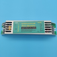 Balastro Electrónico PH11-425-2/21U Conectado a Dos Lámparas Ultravioleta CA 120-230V para Purificación de Aire con Certificación CE
