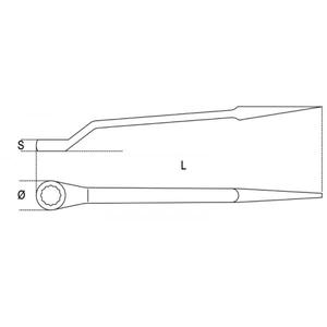 ประแจแหวนเดี่ยวเบต้าอุปกรณ์กันประกายกันประกายไฟ - Product Image 2