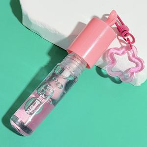 Huile à lèvres hydratante WardaBeauty Bunny, brillance transparente végane, vente directe usine, OEM ODM, porte-clés personnalisé, vente en gros en vrac, pour comptoirs et points de vente - Product Image 6