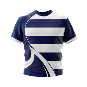 Meilleur design pas cher impression de logo personnalisé vêtements de sports d'équipe de haute qualité uniforme de rugby en différentes couleurs - Product Image 4