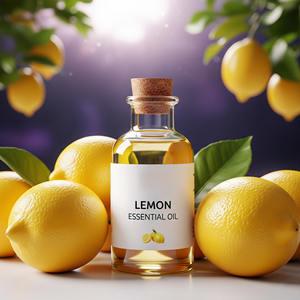 Huile essentielle de zeste de citron naturel pur en vrac pressée à froid huile de citron citron de qualité aromathérapie pour la fabrication de bougies de savon pour les cheveux de la peau - Product Image 2