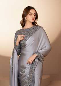 Tailles personnalisées, haute qualité, vêtements de fête traditionnels indiens et pakistanais, broderie lourde, matière polyester, indien - Product Image 3