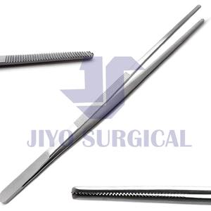 Adson Medical Instruments 14cm Fórceps de vendaje quirúrgico Dientes Fórceps de pulgar de acero inoxidable Borde dentado Fuente de alimentación manual - Product Image 3