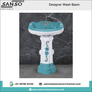 Lavabo de mano ovalado de lujo moderno de 9L de capacidad Diseño de un solo orificio para uso doméstico o hotelero Fabricante indio superior - Product Image 2