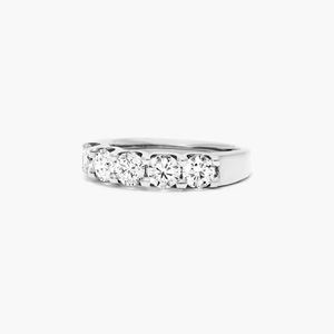 Élégante bague de fiançailles en diamant Moissanite VVS 18K 925 bagues en argent sterling Moissanite bijoux fins pour femmes - Product Image 6