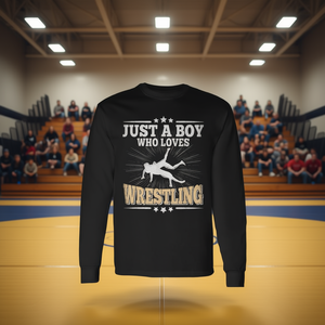 Camiseta de Manga Larga para Hombre, Diseño de Luchador, para Amantes de la Lucha Libre, Camiseta Promocional - Product Image 3