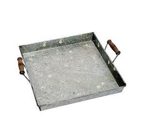 Bandeja para servir alimentos Diseño moderno Mesa hecha a mano Galvanizado Platos para servir alimentos de postre de gran tamaño para una cena elegante - Product Image 4