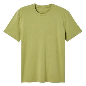 Custom Logo Men's T Shirts Breathable <b>Flannel</b> Casual Shirt with Collarless Design Plus Size Options Plain Dyed for Sale - Product Image 5