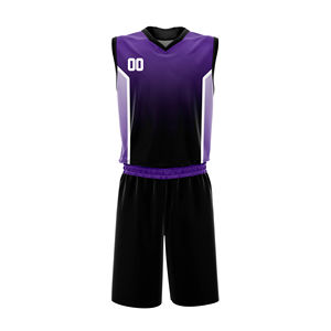 Haute qualité Sublimation basket-ball uniforme sur mesure grande taille vêtements de sport prix de gros imprimé Techniques OEM Service 2025 - Product Image 1