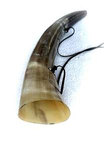 Corne de buffle naturelle polie à la main de haute qualité soufflant l'artisanat fournisseur étanche de l'Inde - Product Image 4