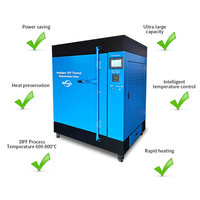 Machine de régénération DPF marron, four de nettoyage thermique haute efficacité pour l'élimination de la saleté des filtres à particules diesel