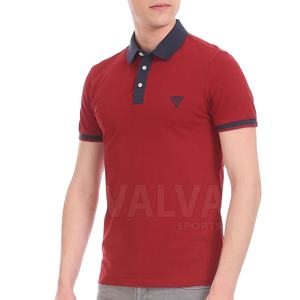 เสื้อยืดโปโลแขนสั้นระบายอากาศได้ดีแห้งเร็วสำหรับผู้ชายดีไซน์ลายพื้นโลโก้ออกแบบได้ตามต้องการ240บริการ OEM ล่าสุด - Product Image 1