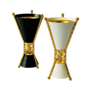 Classic Decorative Metal <b>Silver</b> Plated Bakhoor Incense <b>Burner</b> With Intricate Design For Home Decoration Bakhoor Fragrance - Product Image 3