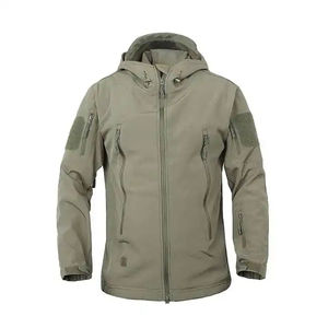 Chaquetas Softshell Personalizadas para Hombre, Estilo Urbano, para Senderismo en Invierno, Hechas de Lona, Nailon y Poliéster - Product Image 5