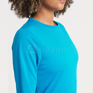 Diseño único Mujeres Camisetas de manga larga Tallas grandes Camisetas de manga larga de secado rápido de las mujeres en el precio al por mayor - Product Image 3