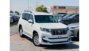 Toyota Prado d'occasion 2021, transmission intégrale, sièges en cuir, régulateur de vitesse adaptatif, option GCC, conduite à gauche, pneus R21 d'occasion, boîte automatique, Euro5, caméra 360° arrière - Product Image 2