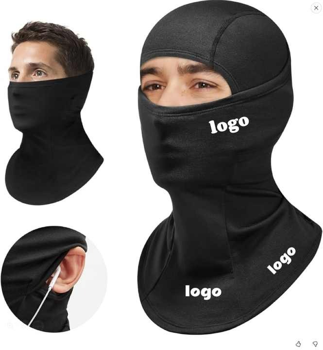 Factory Customized Winter Warm Thick Balaclava Elastic Cycling Bike Face Cover Windproof Polyester Adults Sports Fishing Mask