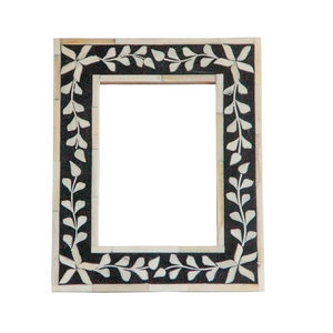 Modern Pearl Inlay <b>Frame</b> Handmade Contemporary <b>Photo</b> Display Luxury Home Decor and Wedding Gift - Product Image 1