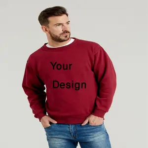 Vente en gros de sweatshirts promotionnels bon marché unis avec broderie et impression de logo de couleurs personnalisées fournisseur de vente chaude du Bangladesh