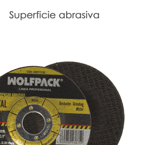Disco Abrasivo Plus O/ 115 x O/ 22 mm. Spessore 6,4 mm. - Product Image 3
