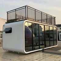 Maisons modulaires préfabriquées portables, cabines préfabriquées mobiles, maison préfabriquée modulaire Apple