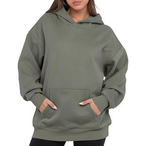 Sweats à capuche pour femmes de haute qualité en cuir anti-boulochage respirant meilleur prix pour une utilisation en extérieur - Product Image 1