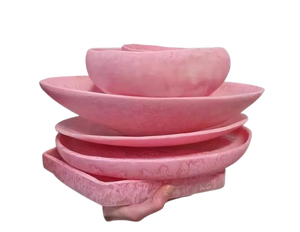 Cuenco para ensalada Reman, cuenco para servir ensalada de resina epoxi engrosada gris oscuro pulido para restaurante, fiesta en casa, vajilla de boda, cuenco - Product Image 3