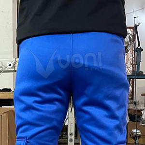 Pantalones de chándal desgastados de cintura alta para hombre con logotipo personalizado OEM Jogger cargo unisex con la mejor calidad de secado rápido para uso informal - Product Image 2