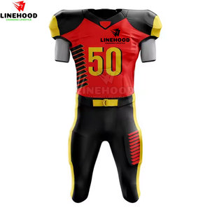 Uniforme de football américain personnalisé à manches courtes du fabricant de l'usine - Product Image 2