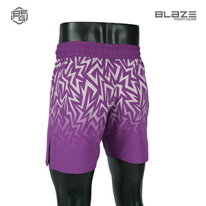 2025 nouveauté Logo personnalisé MMA Gym Shorts pour hommes haute rue élastique taille moyenne Stretch Jogging course Anti-rides - Product Image 4