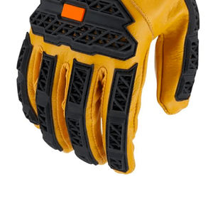 Guantes de impacto impresos con logotipo personalizado de alta calidad, tamaño XL, cómodos de llevar y protectores para fabricación superior de seguridad - Product Image 4