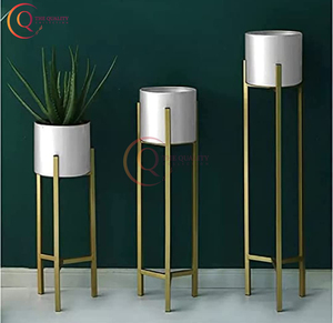 Este trío de soportes de plantas minimalistas añade un toque de elegancia moderna a cualquier habitación, perfecto para exhibir tus plantas favoritas - Product Image 6