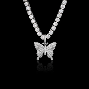 Pendentif en alliage plaqué or pour homme, style hip-hop, serti de diamants, personnalisé et élégant - Product Image 1