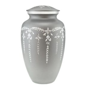 Urne et cercueil commémoratifs personnalisables écologiques en métal pour les cendres adultes Souvenir de crémation Utilisation décorative funéraire - Product Image 3