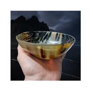 Produits indiens faits à la main les plus populaires en corne naturelle Bol à mélanger en corne de buffle Bol de service de l'exportateur indien au meilleur prix - Product Image 5