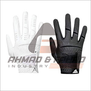 Gants de golf personnalisés en cuir véritable, respirants, imperméables et résistants aux UV, pour hommes et femmes, main gauche et droite - Product Image 1