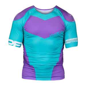 Rashguard de Jiu-Jitsu Personnalisé Haute Qualité BJJ UPF50+ Écologique Séchage Rapide Anti-UV Respirant Manches Longues Tenue d'Entraînement avec Logo - Product Image 4