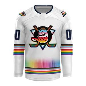 Camisetas de Hockey sobre Hielo Sublimadas con Logotipo de Equipo Personalizado, Camisetas de Hockey sobre Hielo de Equipo Personalizadas de Buena Calidad - Product Image 5