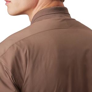 Blouson d'aviateur d'hiver personnalisé à prix de gros de haute qualité pour hommes sur toile au design personnalisé style tendance avec logo à l'avant - Product Image 2