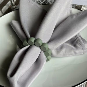 Ronds de serviette, ronds de serviette en rotin, ronds de serviette en osier, décor de table - Product Image 1