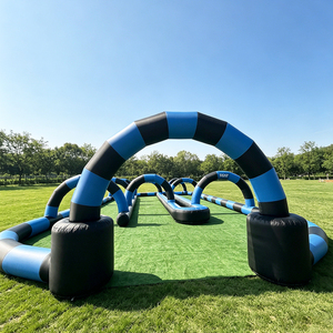 NG-SG087 Barrière de piste de karting gonflable, clôture de piste de course extérieure pour enfants - Product Image 5