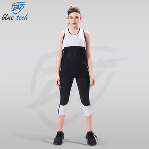 Camiseta sin mangas de moda para mujer, camiseta sin mangas de algodón transpirable de Color sólido y tela de Spandex, camiseta sin mangas Sexy para gimnasio - Product Image 2