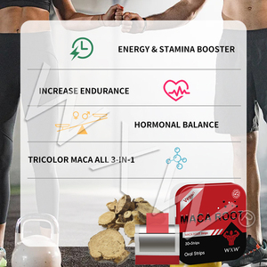 Las Mejores Tiras Orales de Raíz de Maca Personalizadas para una Absorción Rápida, Película Oral de Disolución que Mejora el Rendimiento Atlético, Mujeres Embarazadas - Product Image 4