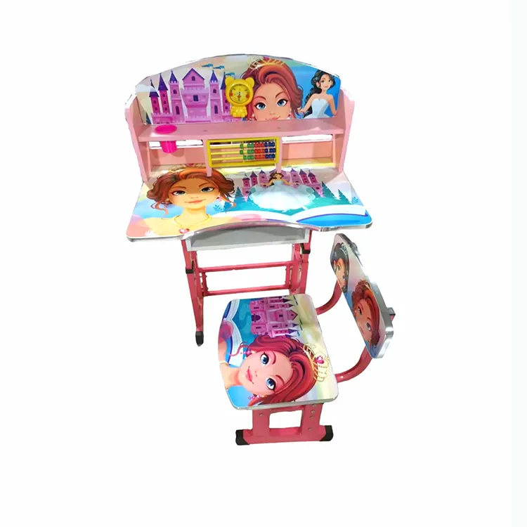 Çocuk çalışma masası sandalye çocuk odası mobilya ergonomik yüksekliği ayarlanabilir masa sandalye