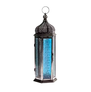 Linternas festivas de interior elegantes modernas, soporte único para luz en T, decoración colgante de cristal para el tema del Golfo, llegada superior - Product Image 1