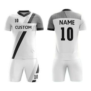 Uniforme de fútbol personalizado, diseño de número de nombre de cualquier equipo, camiseta de club de fútbol impresa, camisetas y pantalones cortos de fútbol, ropa de entrenamiento de fútbol - Product Image 3
