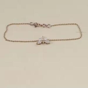 Classic 14K Gold Plated Tennis Bracelet Dainty Wedding Jewelry Perfect Gift Moissanite Bracelets - Product Image 3