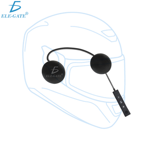 Auriculares Bluetooth 5.3 Manos Libres para Casco de Motocicleta, Sonido Estéreo Cómodo con Micrófono, Comunicación para Motocicleta - Product Image 1